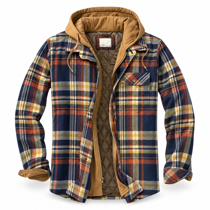 Marlowe Patchwork Check Jacket