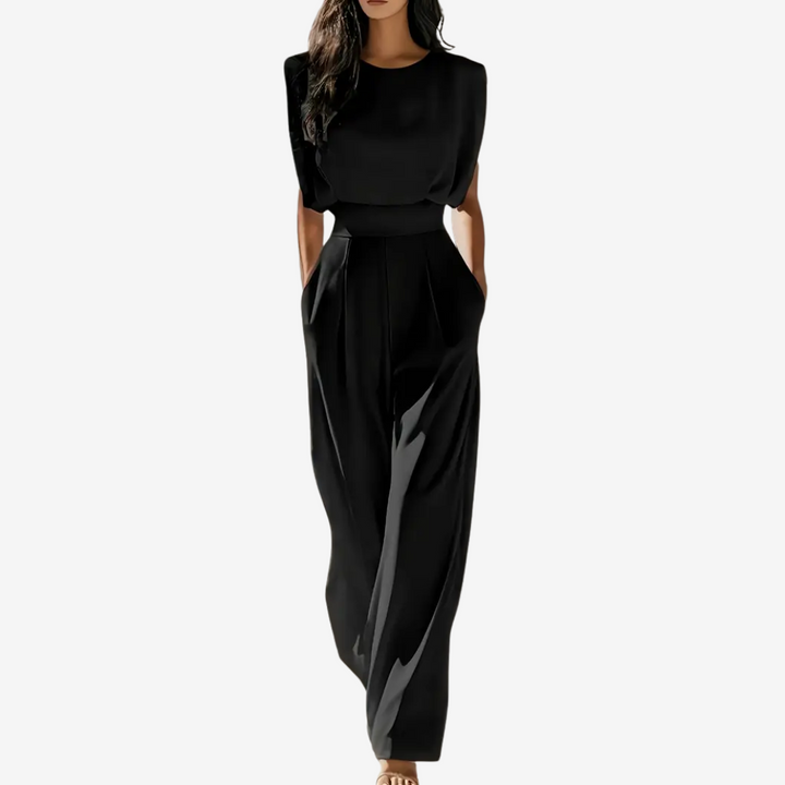 Catherine™ | Belted Jumpsuit