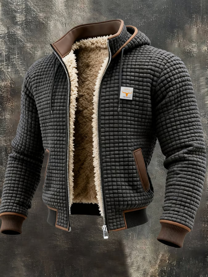 Hugo Sherpa-Lined Hooded Jacket