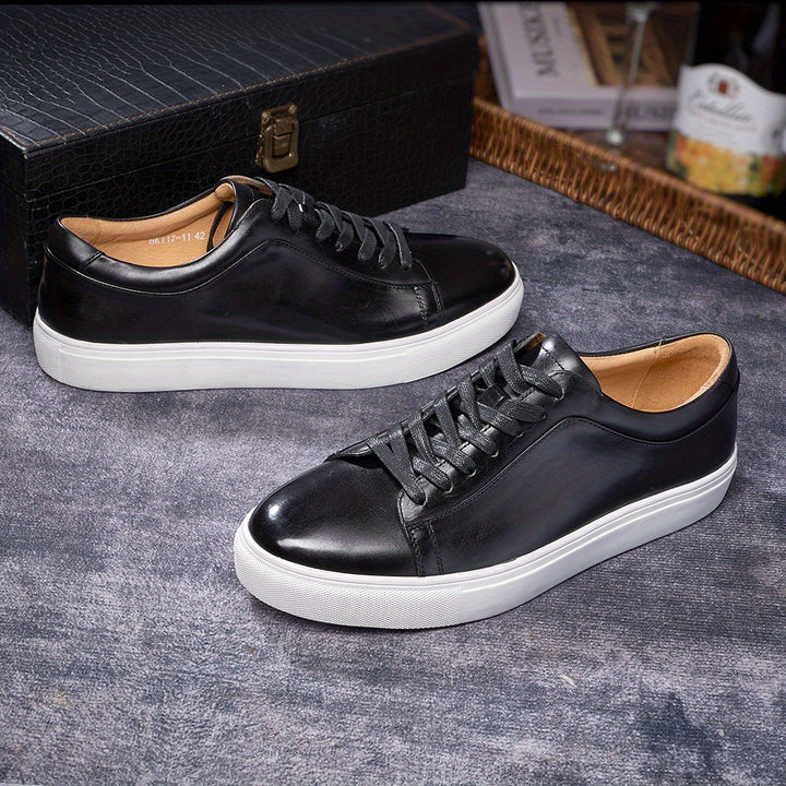 SHOREDITCH LEATHER SNEAKERS