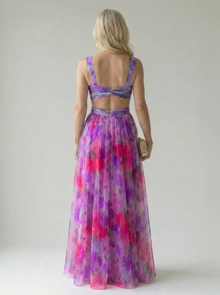 Isel Soft Wrap Maxi Dress by Roseworth London