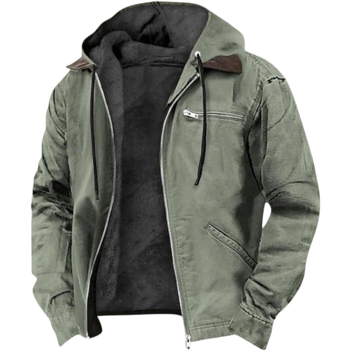 Jorge Hooded Cotton Field Jacket