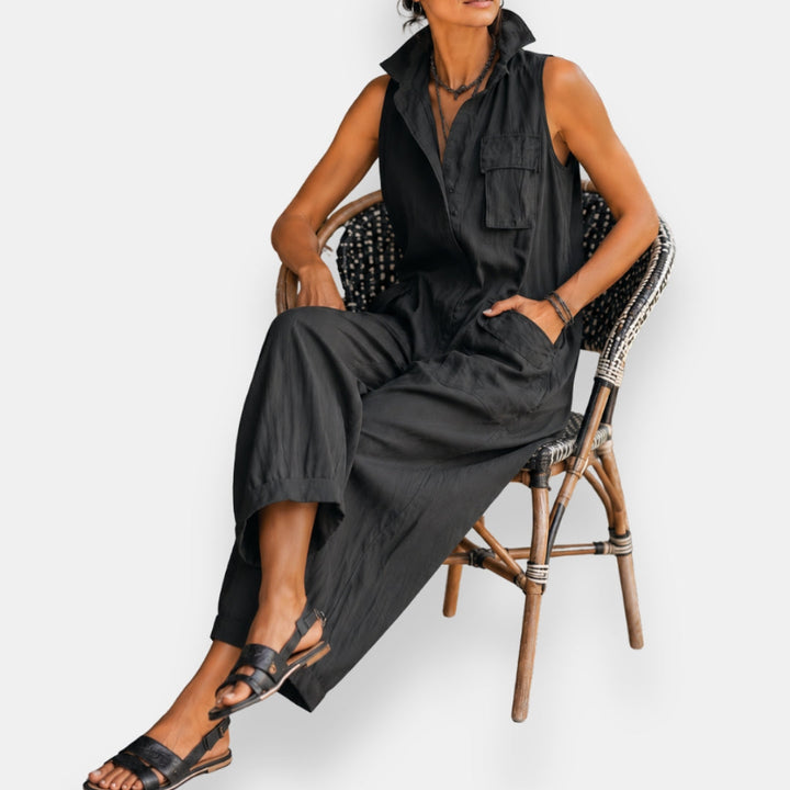 Eve Sleeveless Jumpsuit