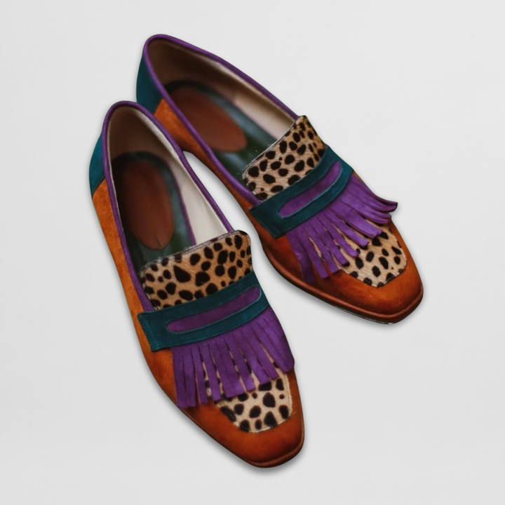 Chiara Gloss-Finish Loafers