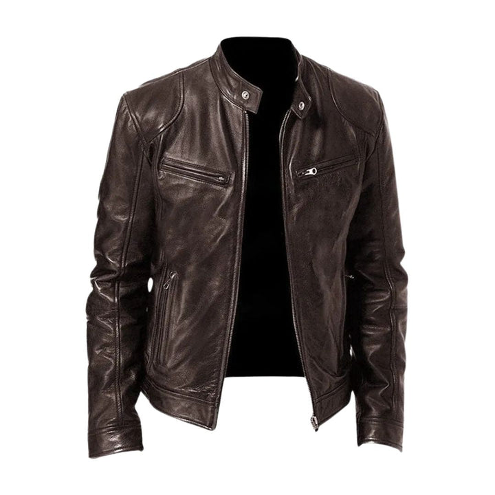 Roussel Paris Leather-Look Jacket