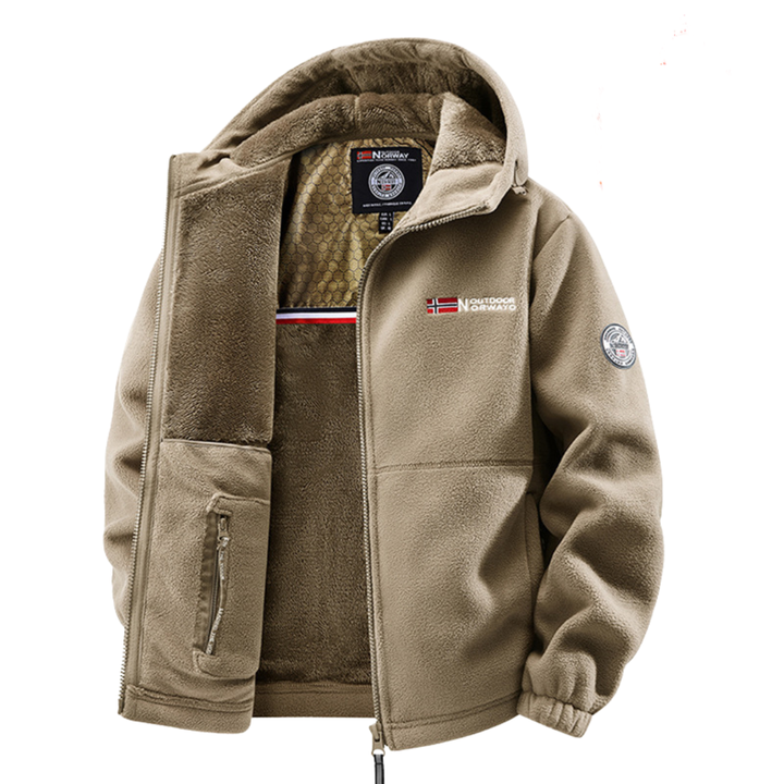 Andres Fleece-Lined Hooded Jacket