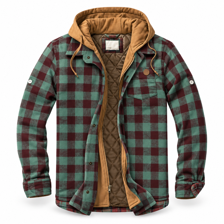 Marlowe Patchwork Check Jacket