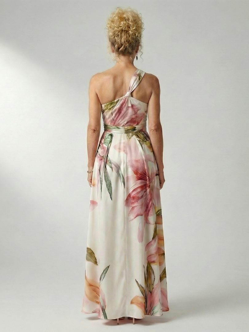 Amiel Light Floral Maxi Dress by Roseworth London
