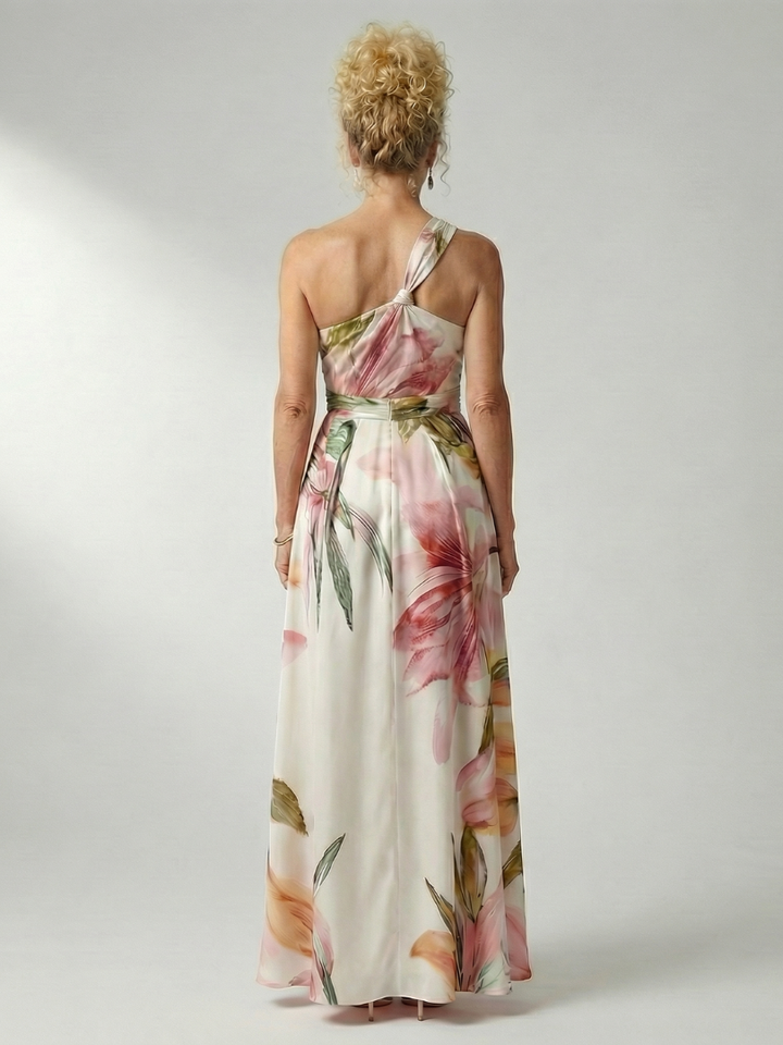 Amiel Light Floral Maxi Dress by Roseworth London