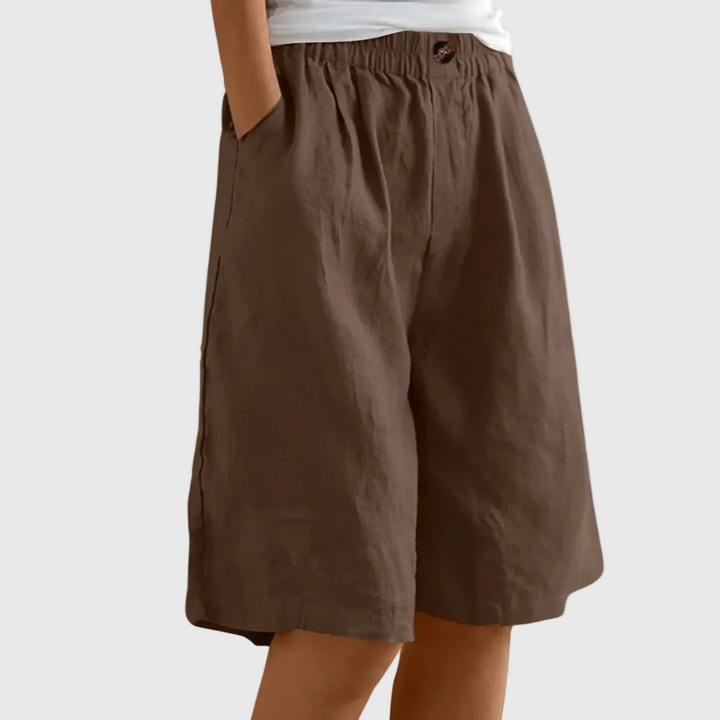Madeleine Loose-fitting shorts with an elasticated waist