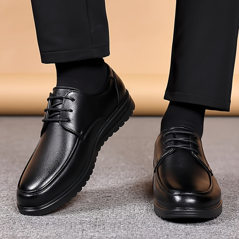 WARREN CLASSIC LEATHER LACE-UP SHOES