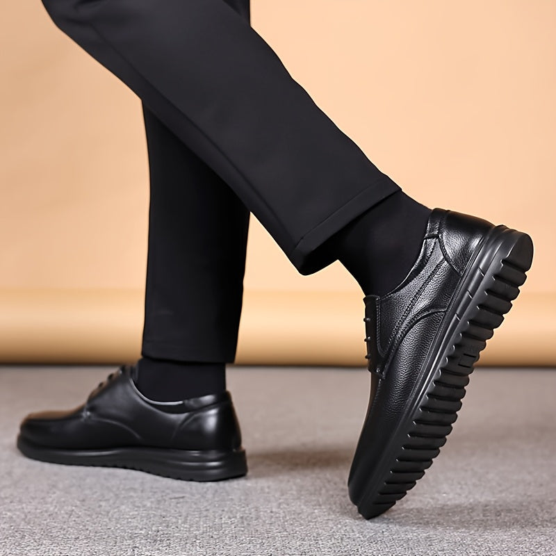 WARREN CLASSIC LEATHER LACE-UP SHOES