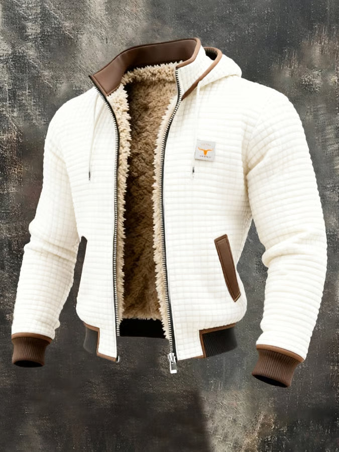 Hugo Sherpa-Lined Hooded Jacket