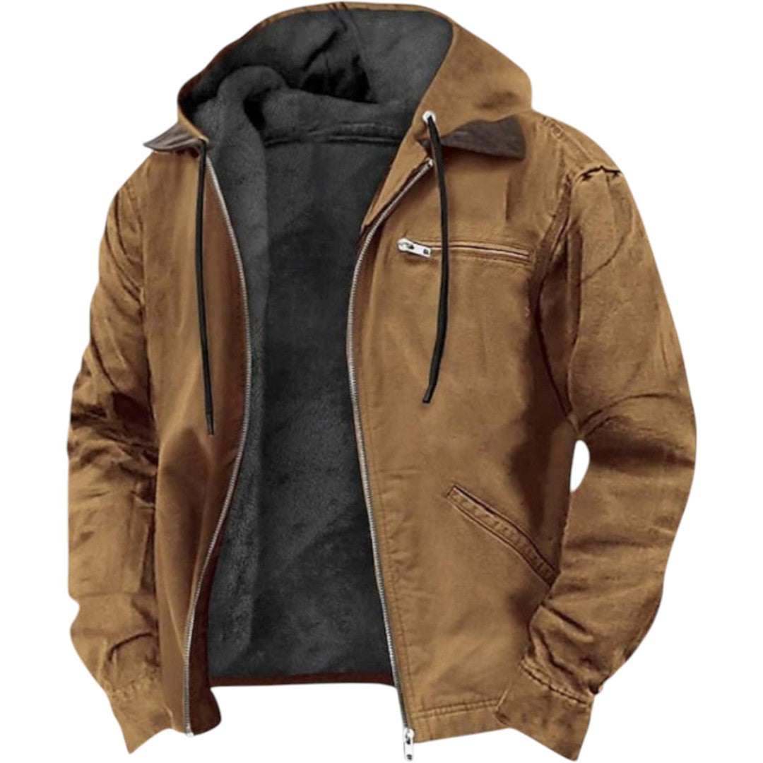 Jorge Hooded Cotton Field Jacket