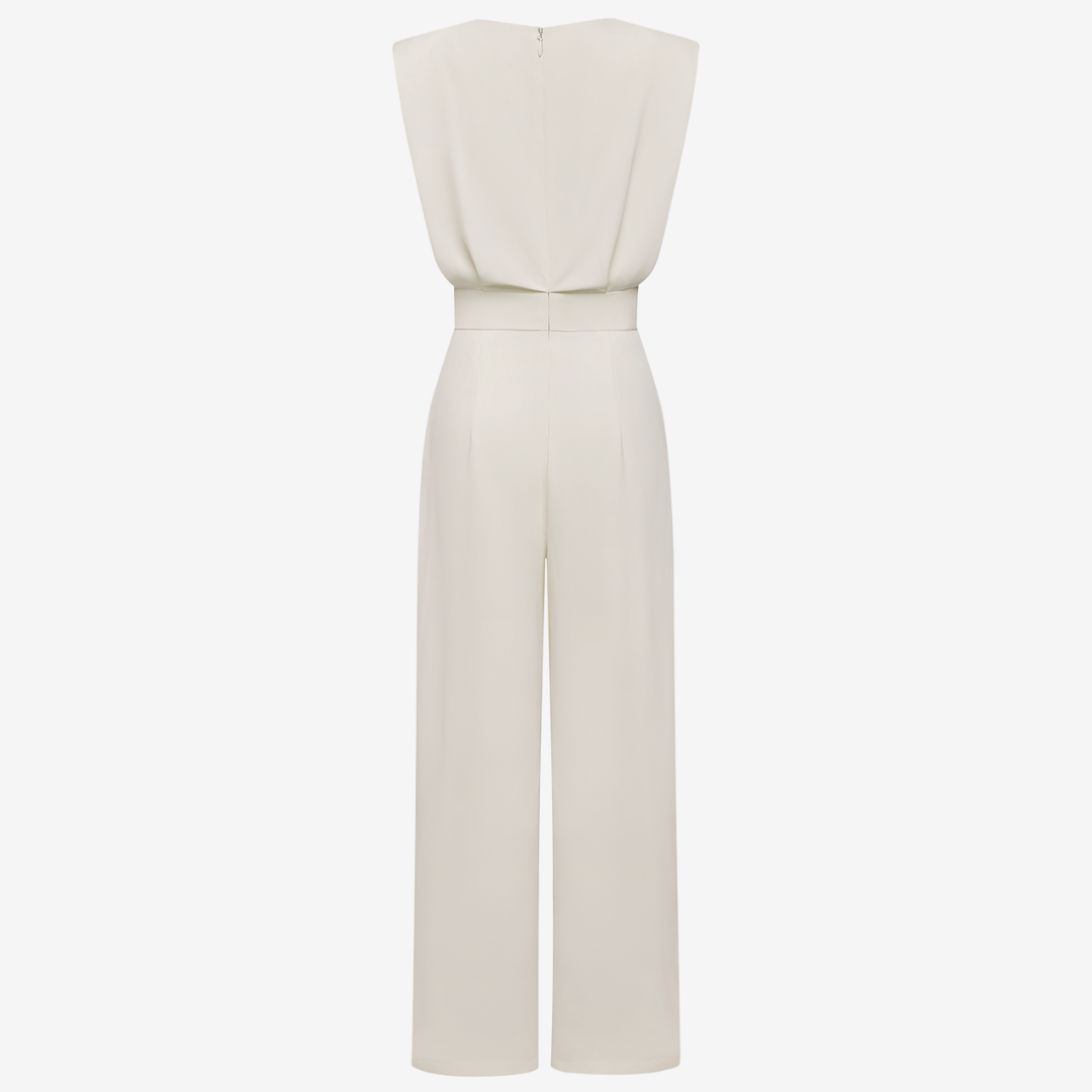 Catherine™ | Belted Jumpsuit
