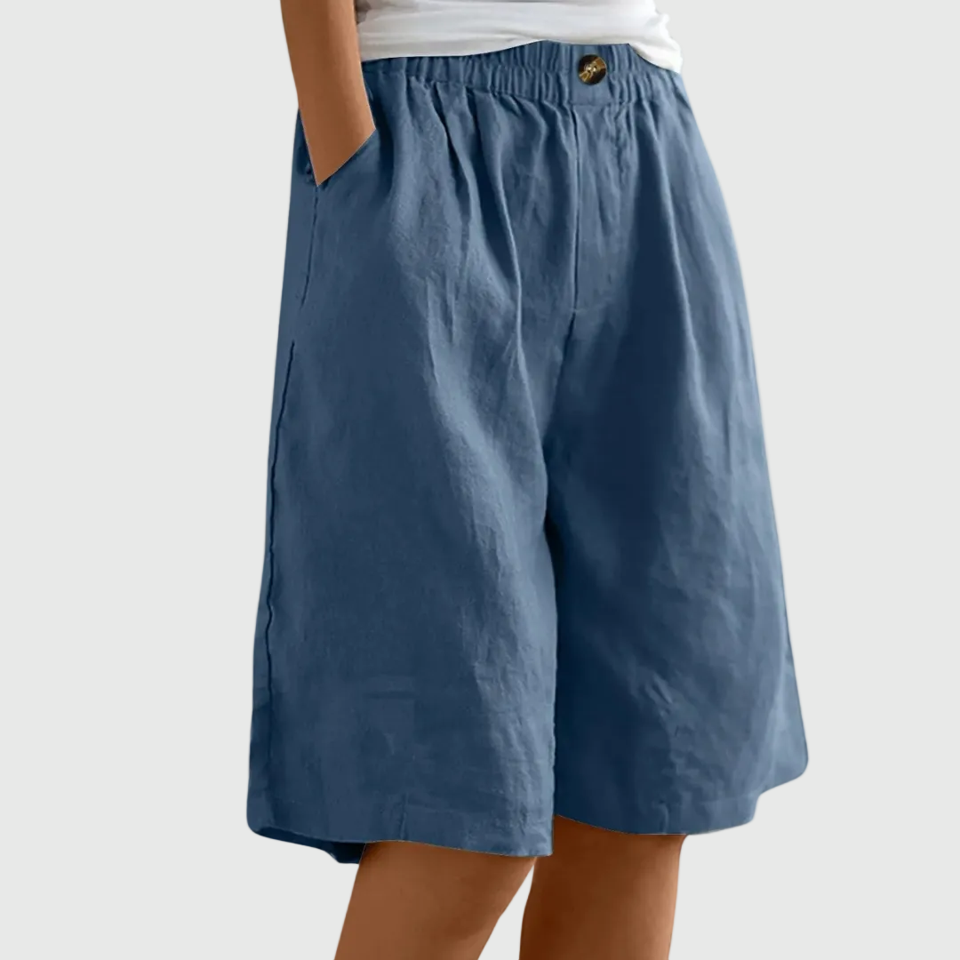 Madeleine Loose-fitting shorts with an elasticated waist