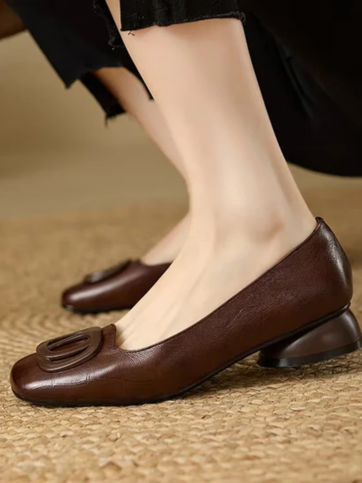Meave Leather Ballet Flats