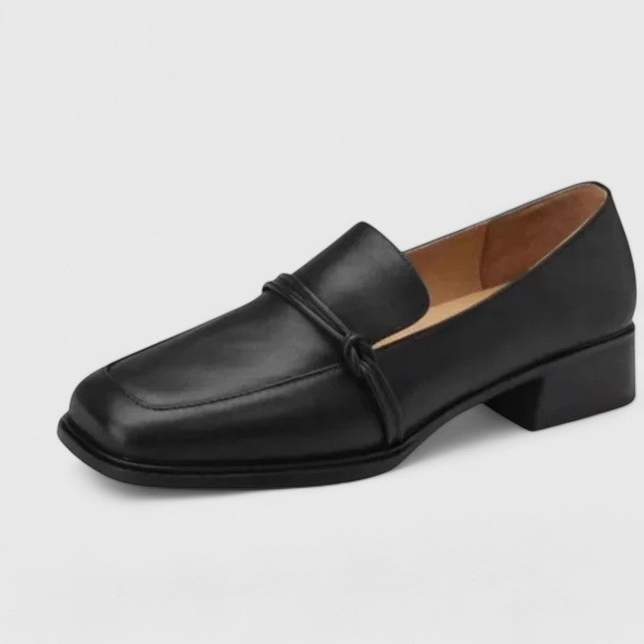 Retro Square-Toe Loafer by Roseworth London