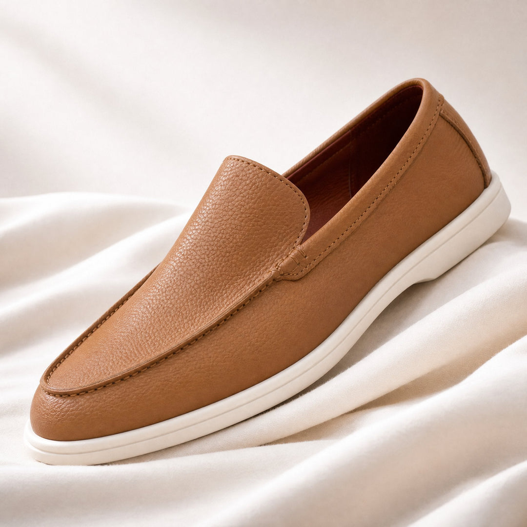 Weston Cushioned Leather Loafers