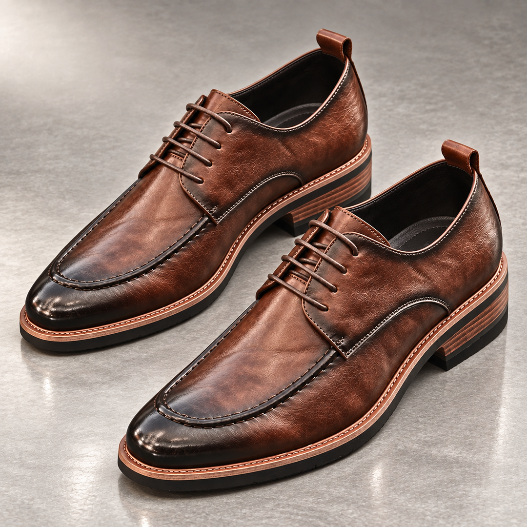 Dante Genuine Leather Derby Shoes