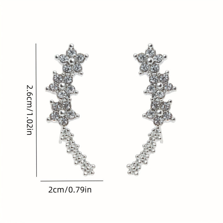 Boucles d'oreilles florales intemporelles