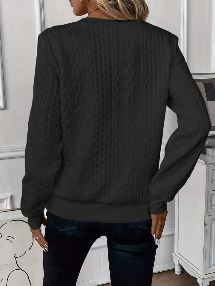 AMY | SWEATER WITH ZIPPER