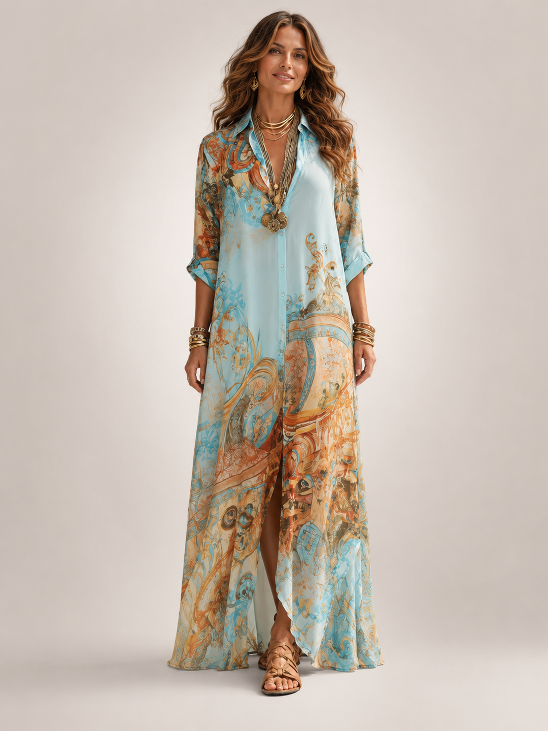 Liane Floral maxi dress