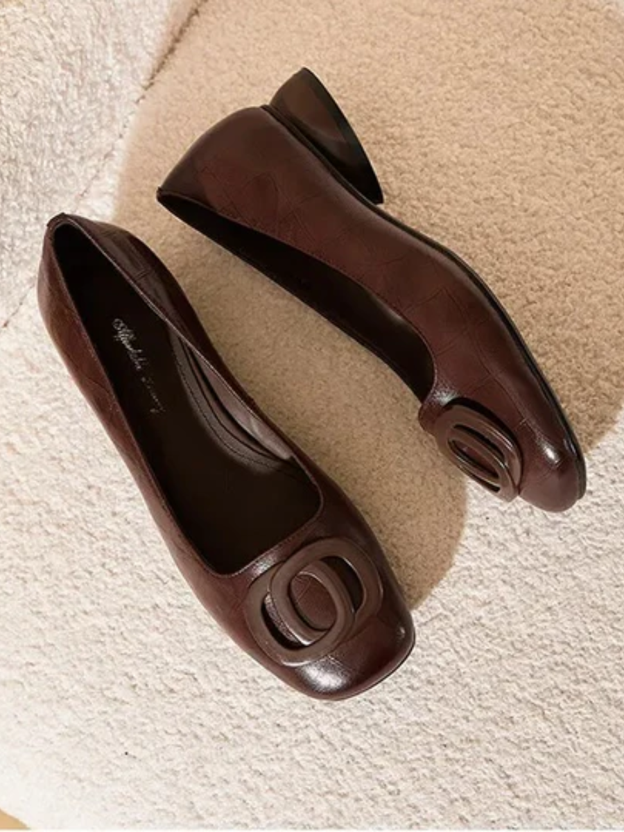 Meave Leather Ballet Flats