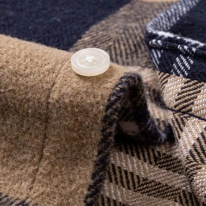 GRAYSON COTTON FLANNEL SHIRT