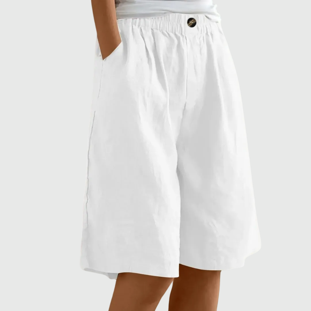 Madeleine Loose-fitting shorts with an elasticated waist