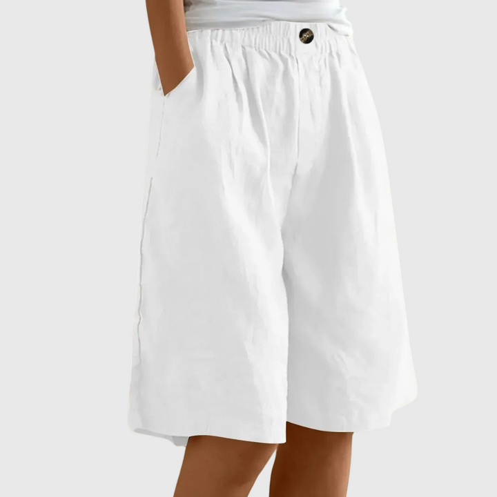 Madeleine Loose-fitting shorts with an elasticated waist
