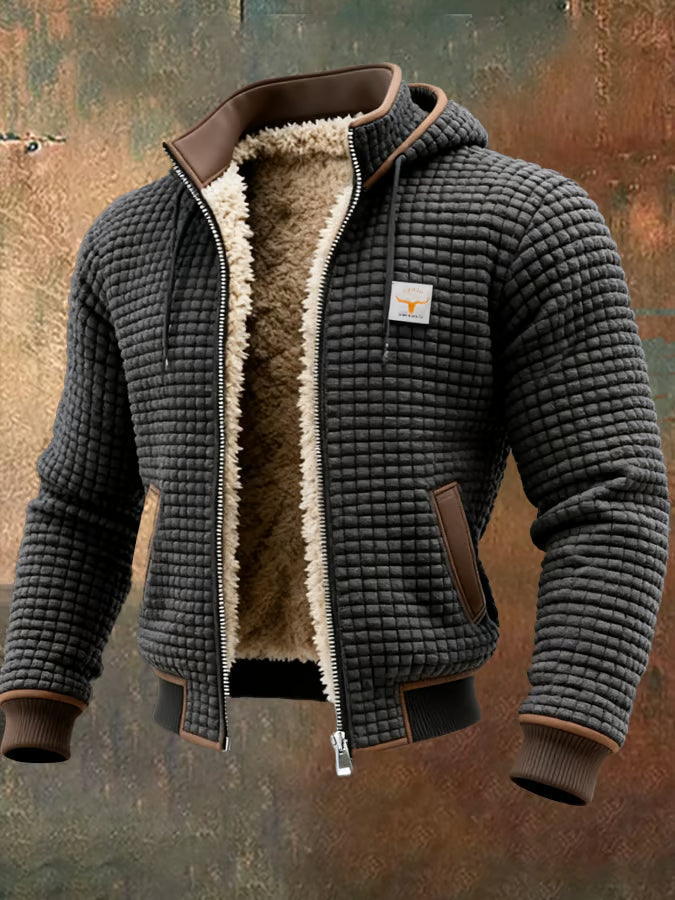 Hugo Sherpa-Lined Hooded Jacket