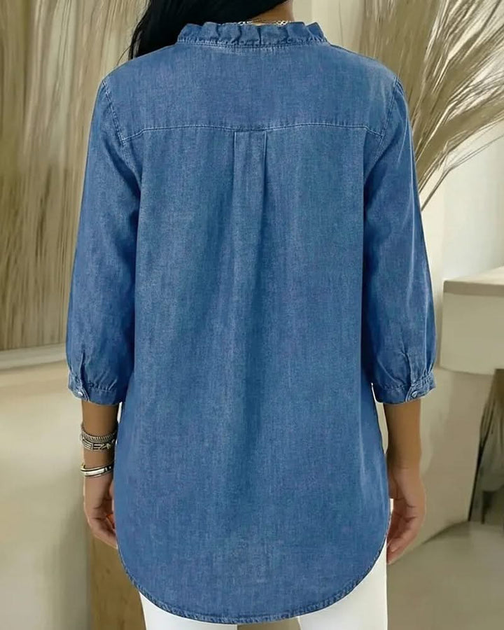 CELESTE RUFFLE TOP