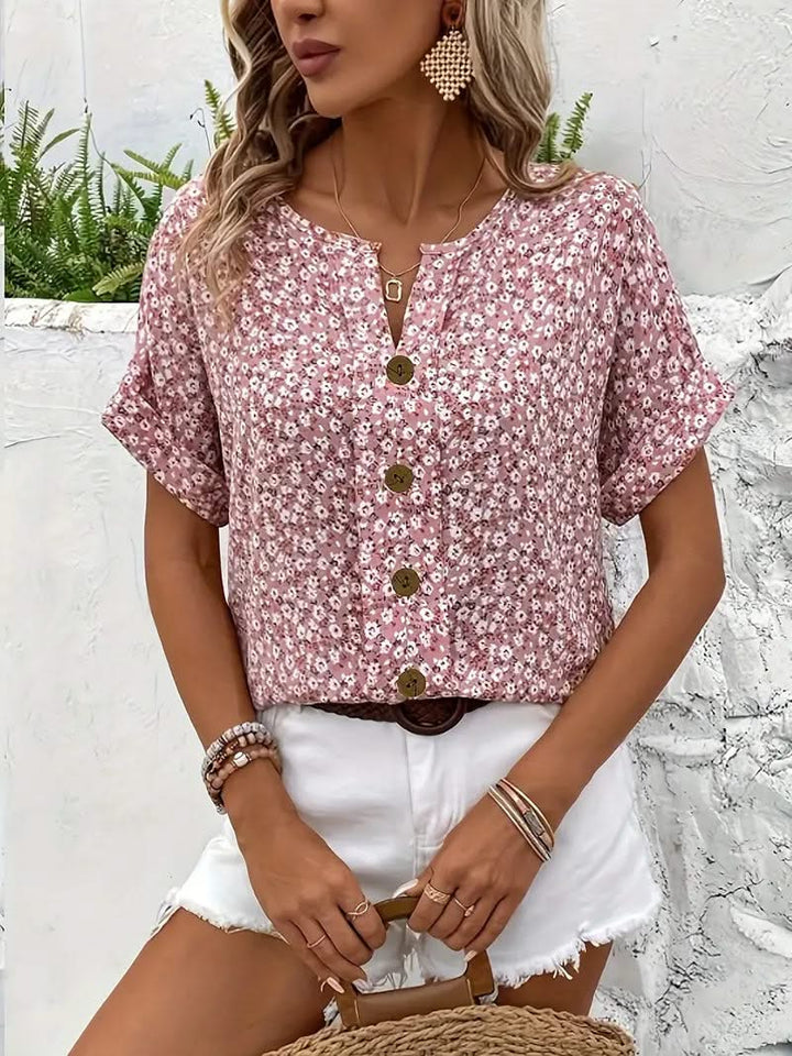 LILLIE BUTTONS SPRING TOP