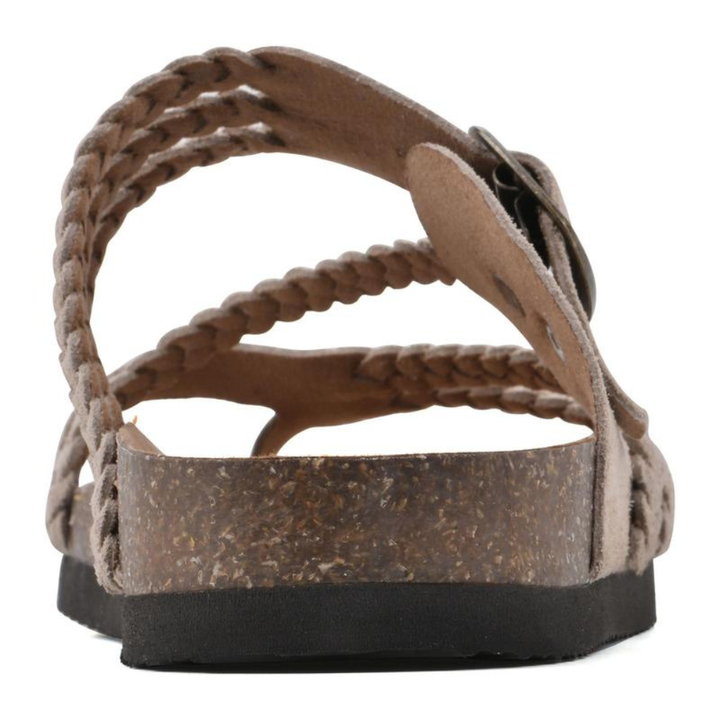 HAYLEIGH BRAIDED CORK SANDALS