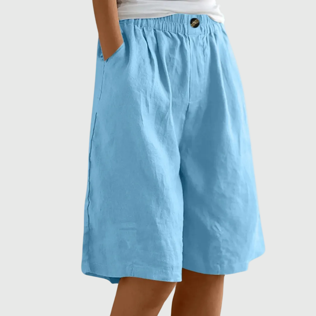 Madeleine Loose-fitting shorts with an elasticated waist