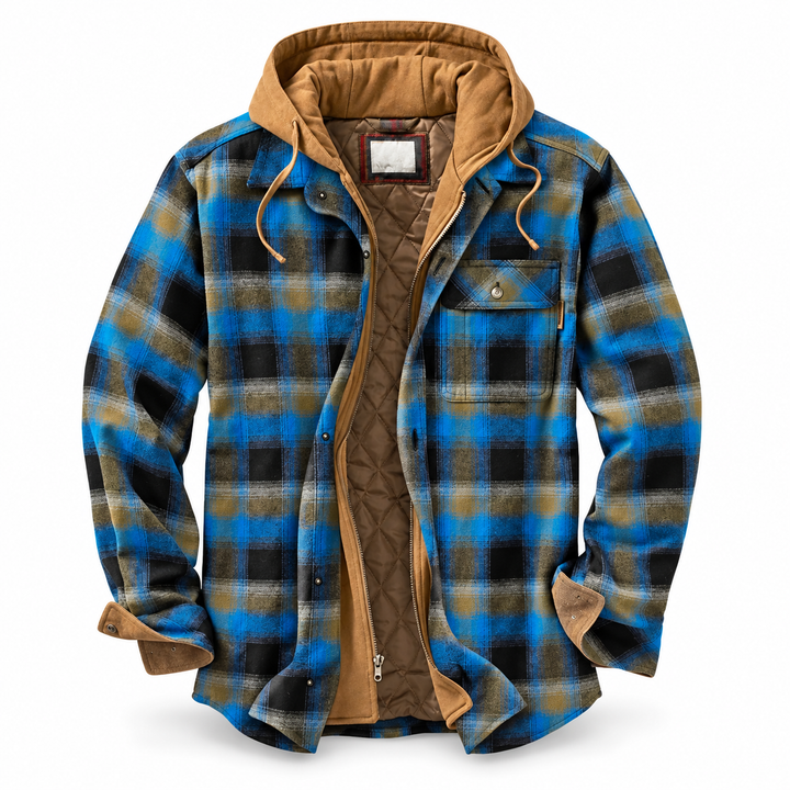 Marlowe Patchwork Check Jacket