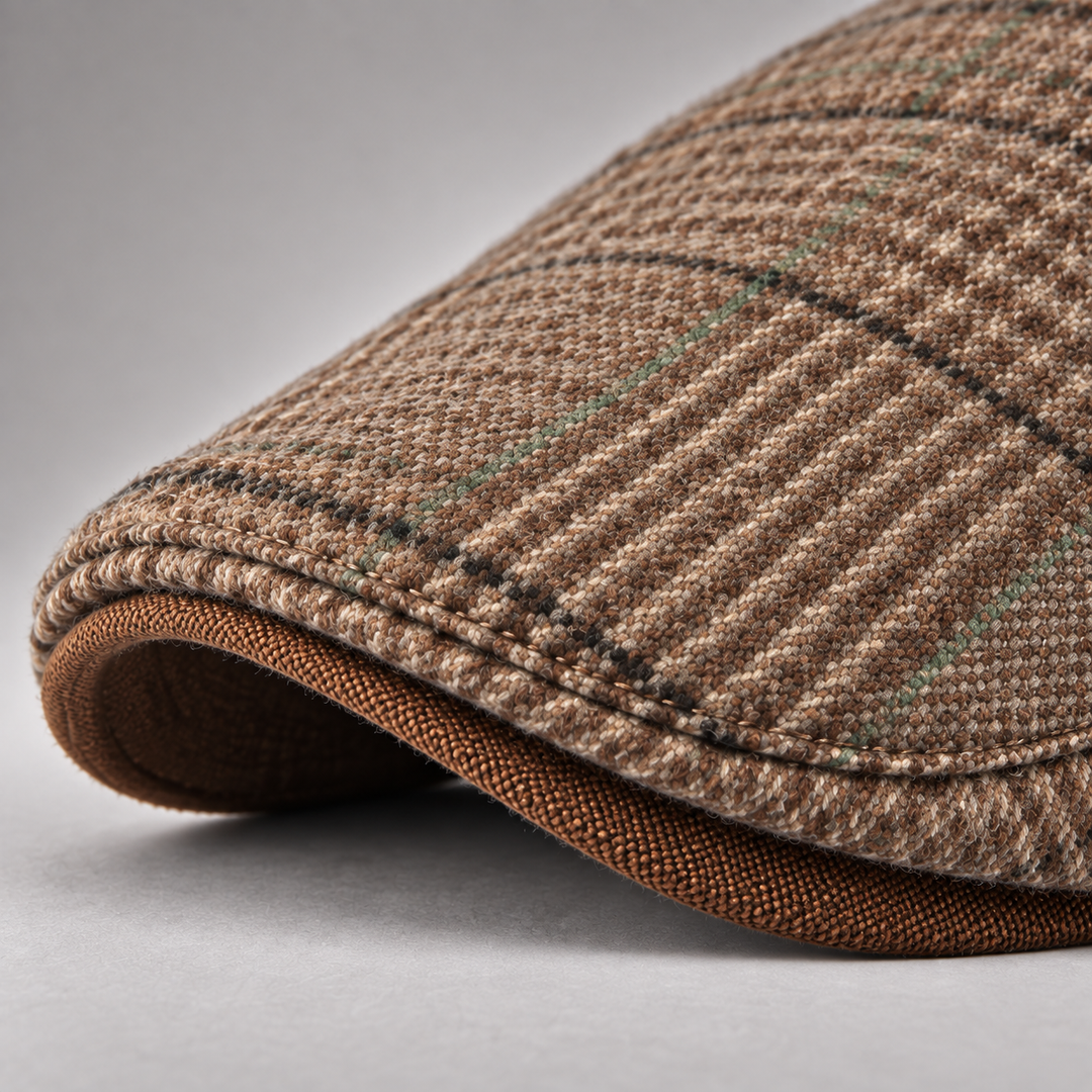 Wycliffe Classic Wool Driving Cap