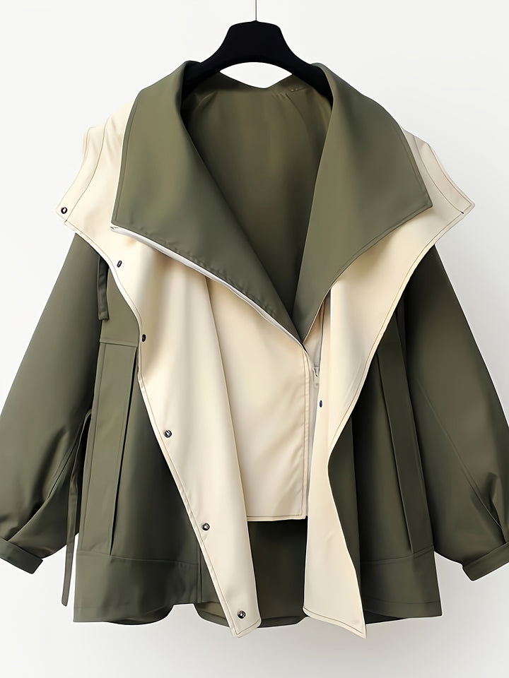 Florence Waist-Defining Trench Coat