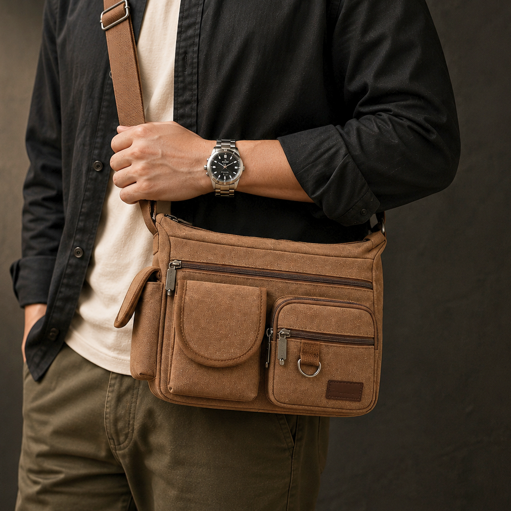 Julio Timeless Canvas Satchel