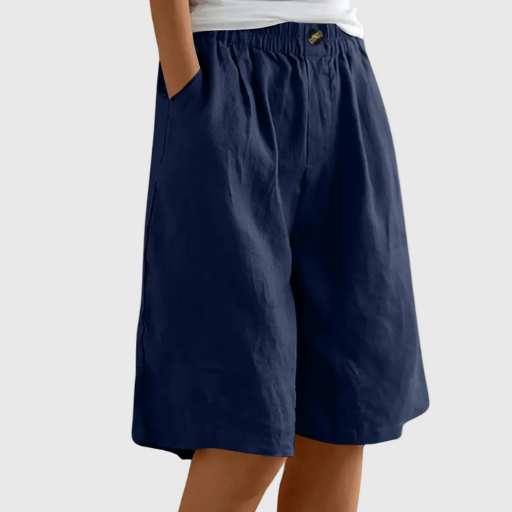 Madeleine Loose-fitting shorts with an elasticated waist