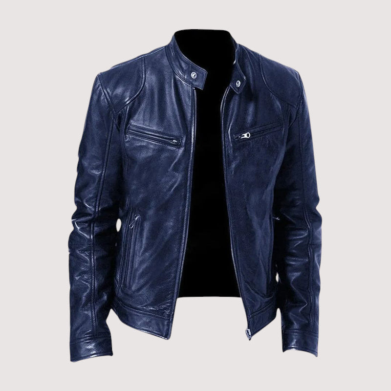 Martin Classic Leather Biker Jacket