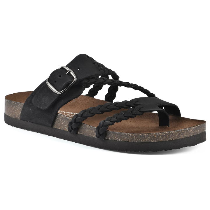 HAYLEIGH BRAIDED CORK SANDALS