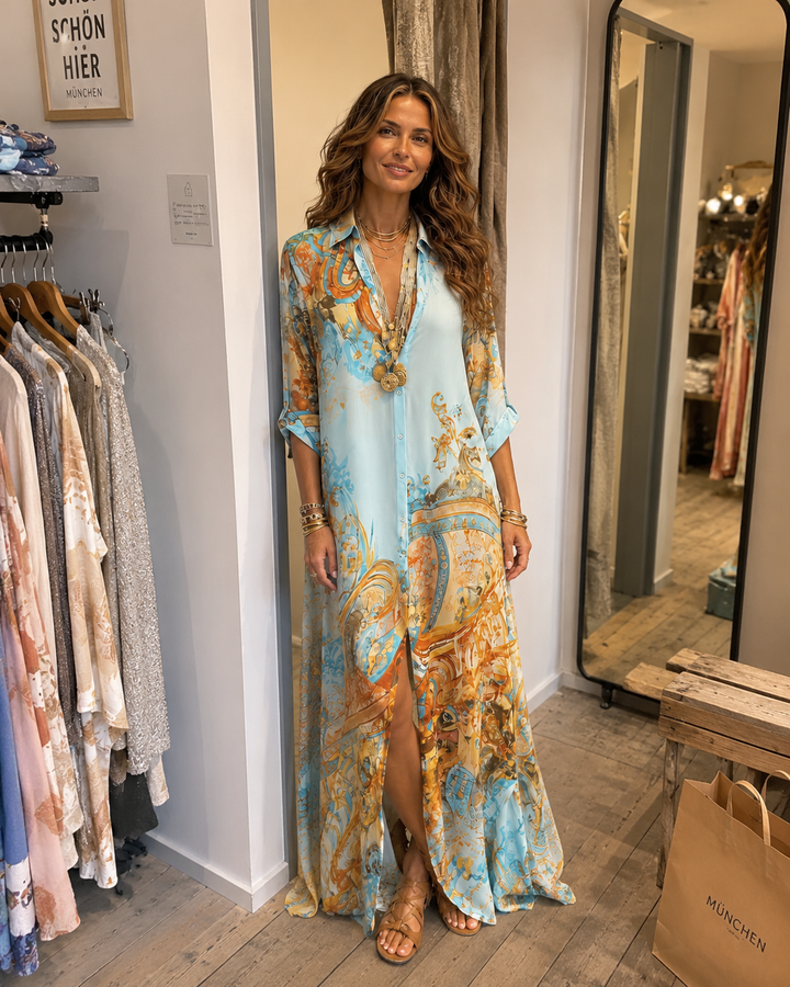 Liane Floral maxi dress