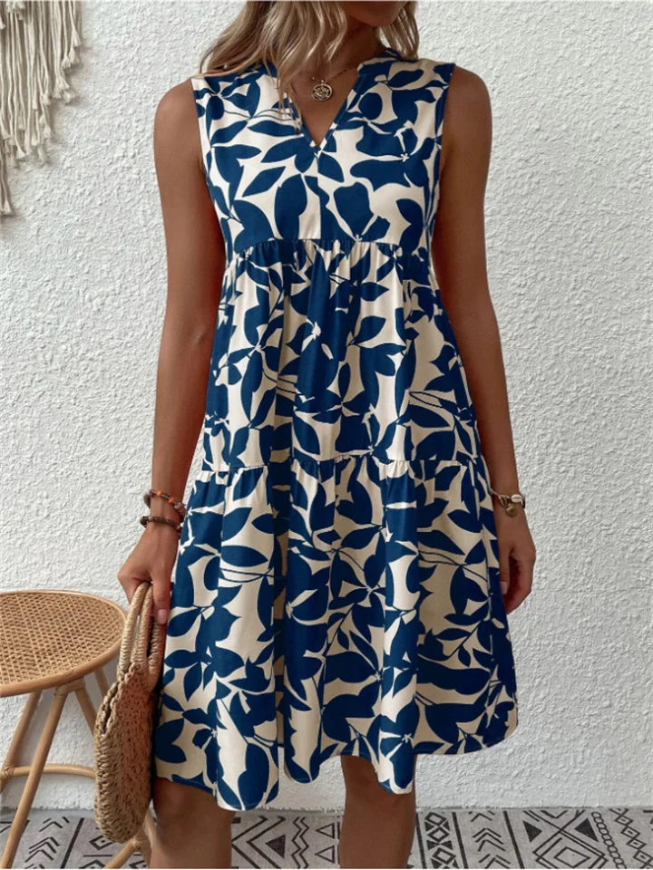 Hermien Beautiful Floral Midi Dress