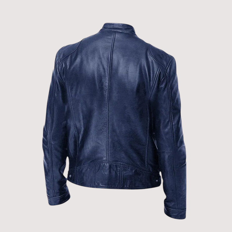 Martin Classic Leather Biker Jacket