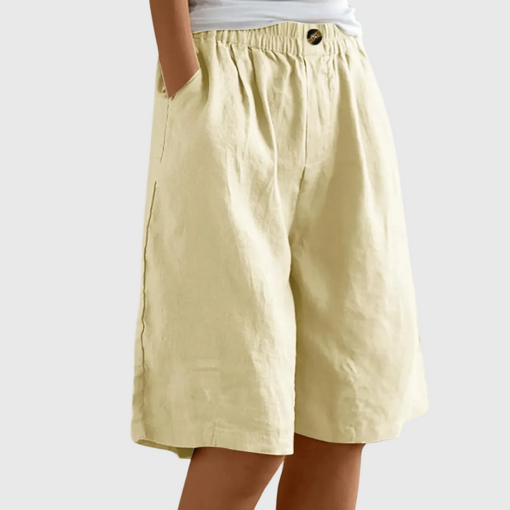 Madeleine Loose-fitting shorts with an elasticated waist