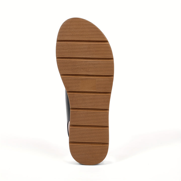 Willow | Flat Cross-Strap Sandals