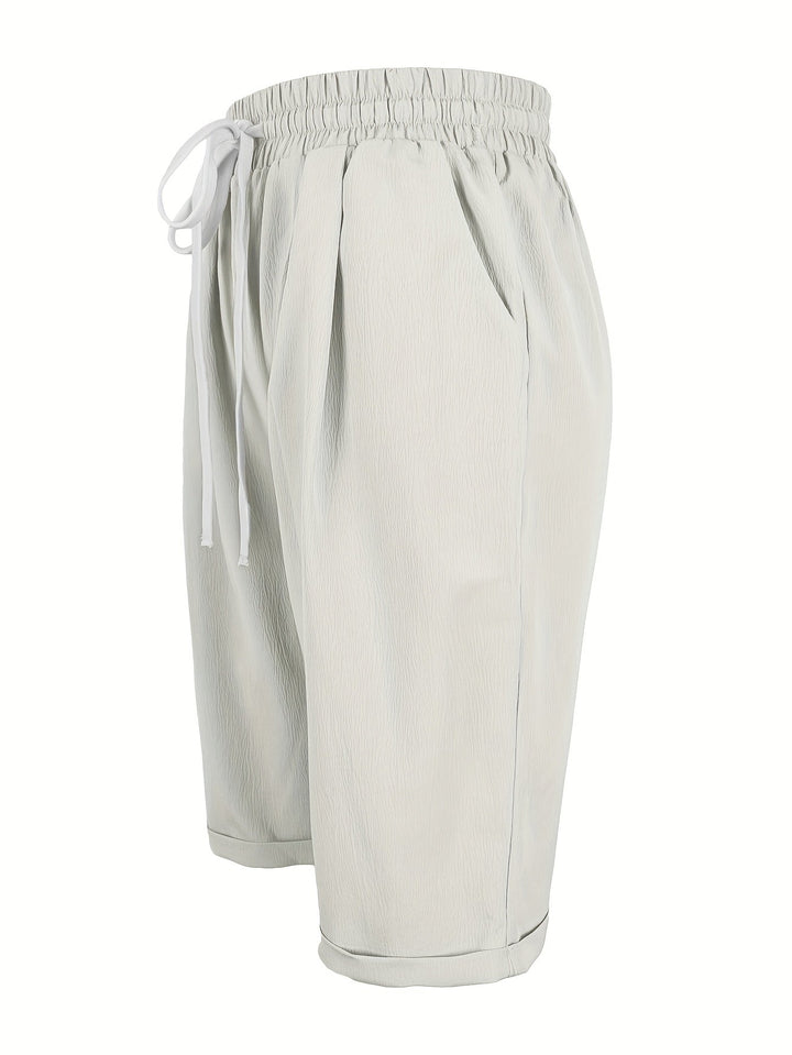 ANNE RELAXED CAPRI TROUSERS