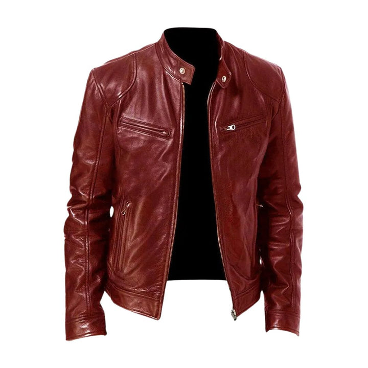 Roussel Paris Leather-Look Jacket